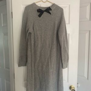 Bow-top sweater dress, size XL, J. Cree Mercantile